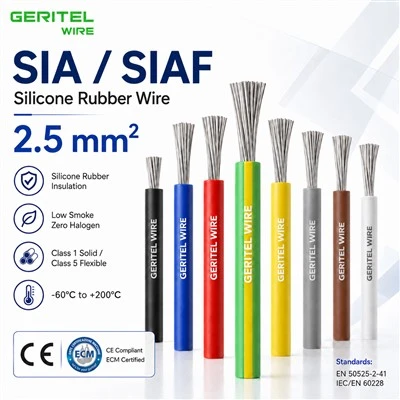 Cebl Tymheredd Uchel 2.5mm Ar gyfer Rheolyddion Ffwrnais Ac Odyn