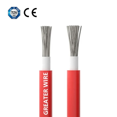 TUV 10mm DC H1Z2Z2-K Gwifren Cebl Solar